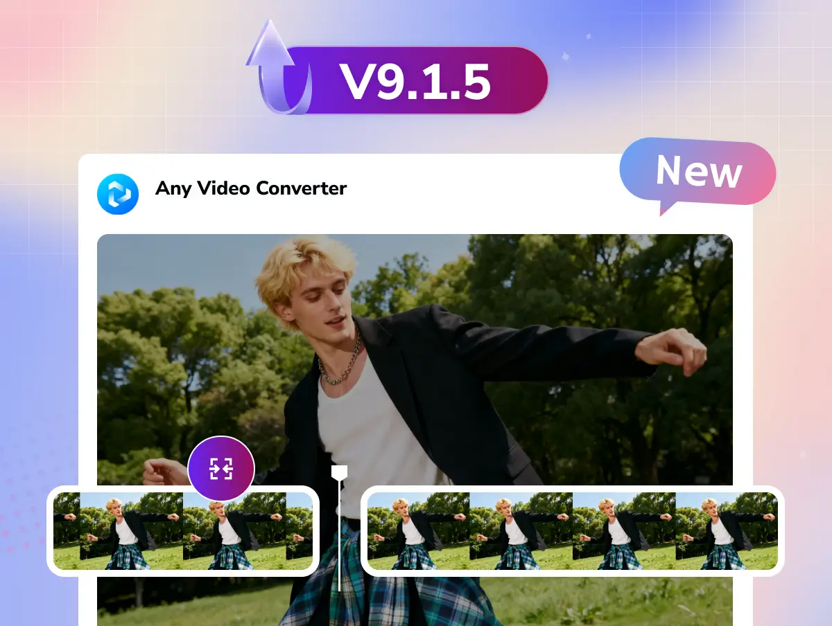 any video converter v9.1.5 major update