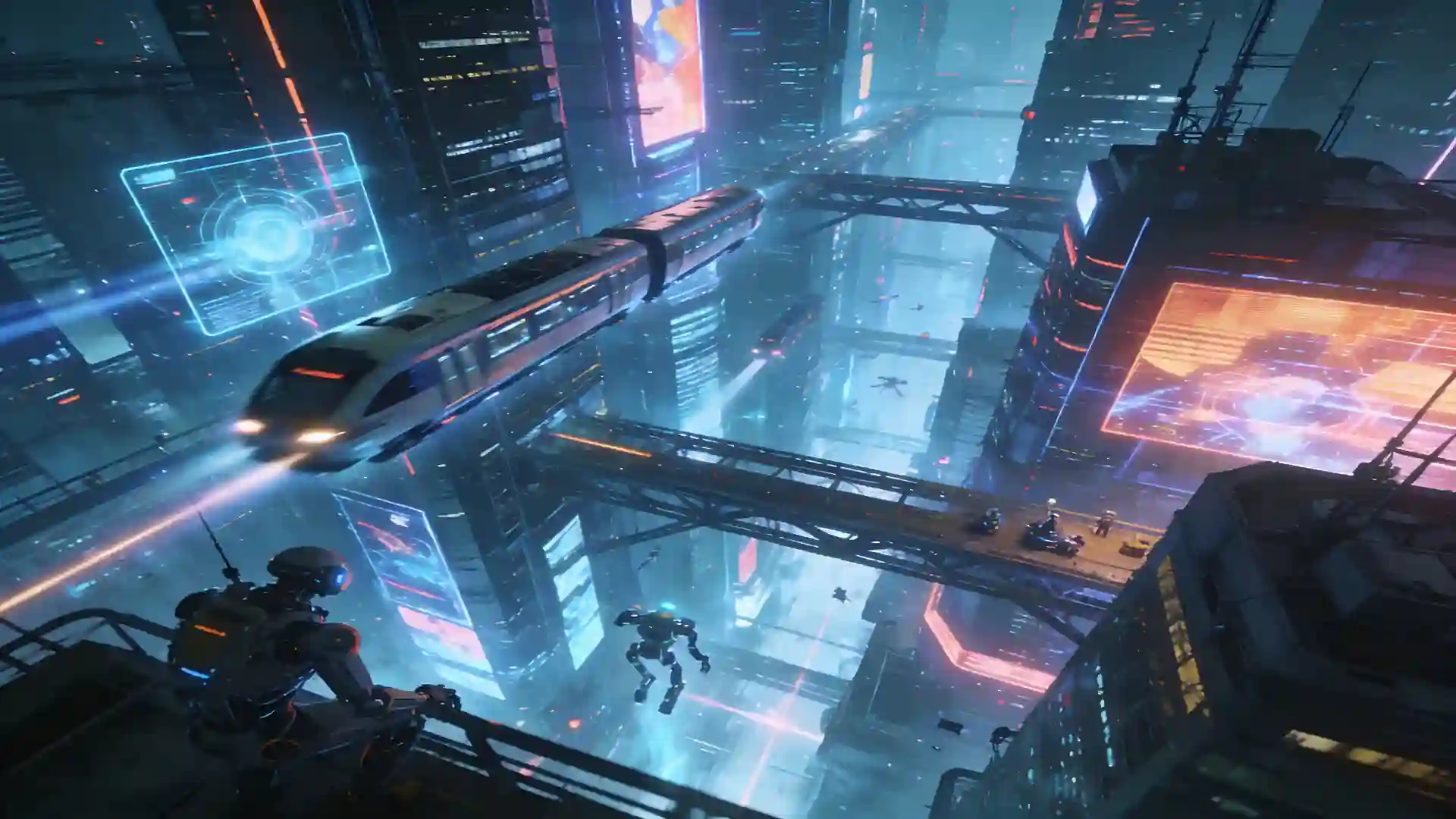 cyberpunk & synthwave aesthetic image