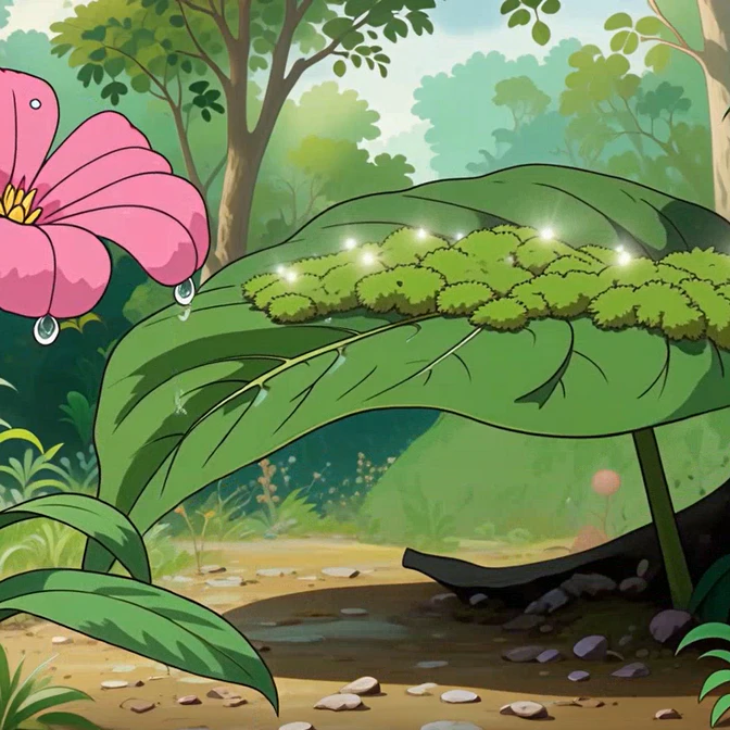 anime plants generated by ghibli generator