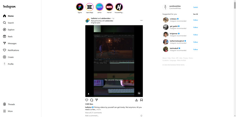 download instagram videos extension