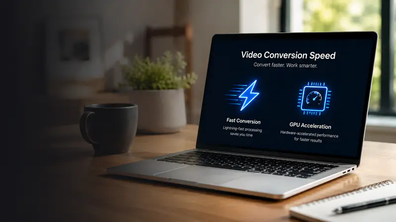 video converter with fast conversion mode or gpu acceleration