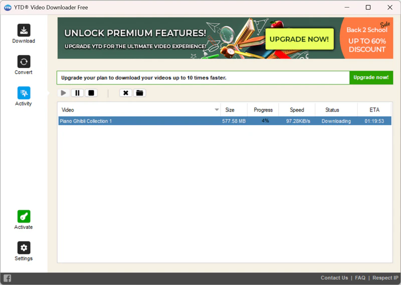 rip audio from youtube with ytd video downloader