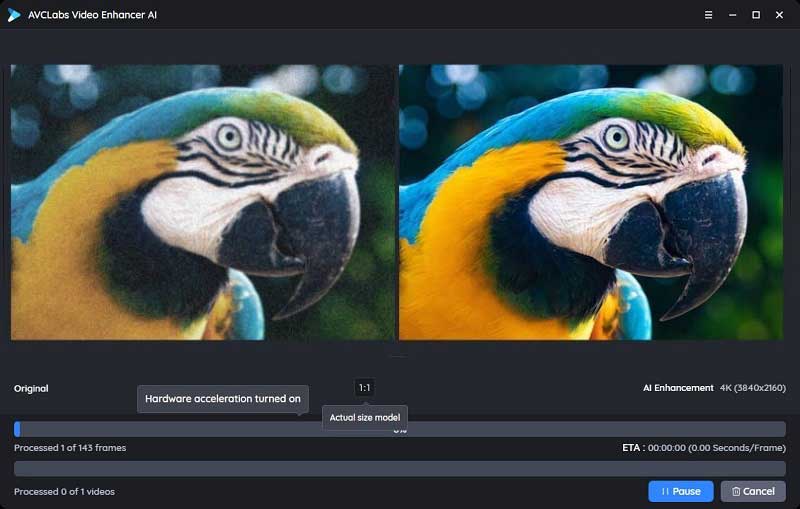 AVCLabs AI Video Enhancer