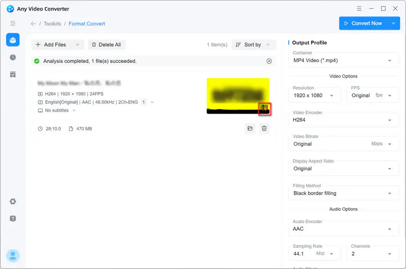 add videos to any video converter for fast conversion mode