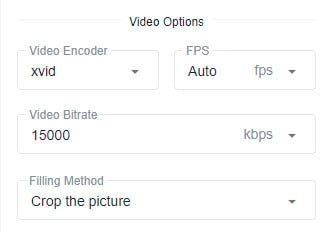 video options