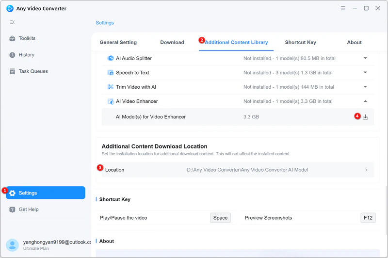 set the directory to save additional files